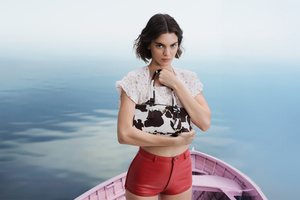 Kendall Jenner Prada Days Of Summer 2025 (2560x1024) Resolution Wallpaper