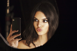 Kendall Jenner Taking Selfie