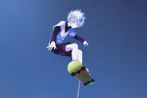 Killua Zoldyck 5k (2048x2048) Resolution Wallpaper