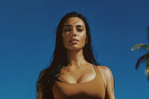 Kim Kardashian Skims Magazine 2025 Wallpaper