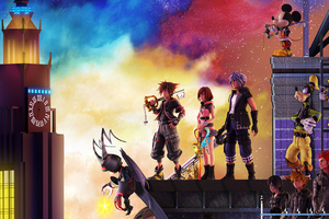 Kingdom Hearts III (2048x1152) Resolution Wallpaper