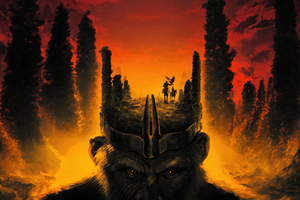 Kingdom Of The Planet Of The Apes Fan Made (1024x768) Resolution Wallpaper