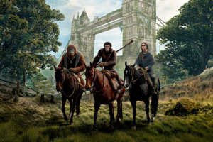 Kingdom Of The Planet Of The Apes Movie 2024 Wallpaper