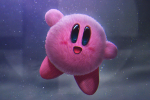 Kirby Super Smash Bros (2560x1024) Resolution Wallpaper