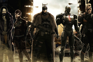 Knightmare Team Batman 4k Wallpaper