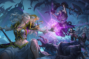 Knights Of The Frozen Throne 8k 2017 Wallpaper