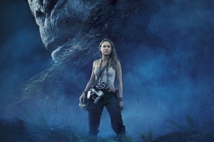 Kong Skull Island Brie Larson (2560x1024) Resolution Wallpaper