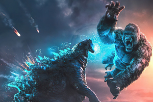 Kong V Godzilla 4k
