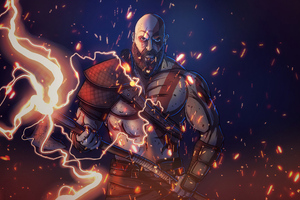 Kratos 2020 Artwork 4k