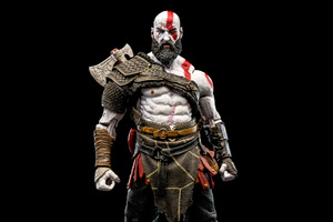 Kratos 4k Artwork Wallpaper