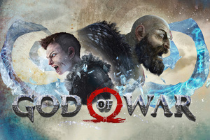 Kratos And Atreus God Of War Together (1366x768) Resolution Wallpaper