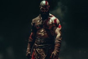 Kratos Father And Warrior (2560x1600) Resolution Wallpaper