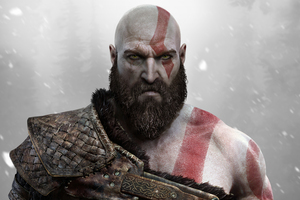 Kratos From God Of War 4k 5k