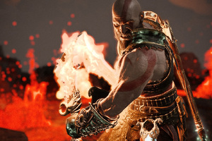 Kratos God Of War 4 Game Wallpaper