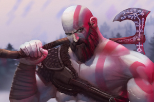 Kratos Hammer Wallpaper