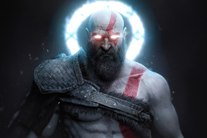 Kratos In God Of War Ragnarok (2932x2932) Resolution Wallpaper
