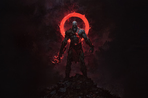 Kratos No Mercy Mode (1280x800) Resolution Wallpaper