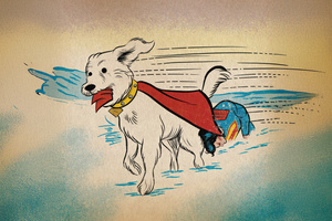 Krypto Saving Superman Life (2880x1800) Resolution Wallpaper