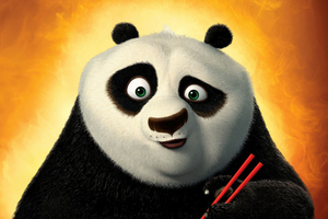 Kung Fu Panda 4 (1360x768) Resolution Wallpaper
