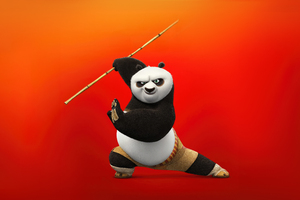 Kung Fu Panda 4 Movie (1360x768) Resolution Wallpaper