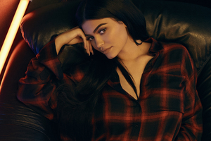 Kylie Jenner Drop Three Collection 2017 Photoshoot (1336x768) Resolution Wallpaper