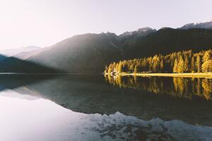 Lakeside Reflection Landscape 5k