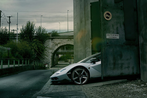 Lamborghini Centenario Silver 4k Wallpaper
