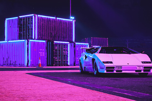 Lamborghini Countach Forza Horizon 5 Wallpaper