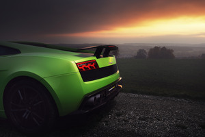Lamborghini Gallardo Superleggera HD Wallpaper