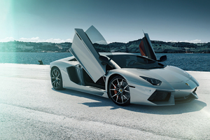 Lamborghini Grey 4k 2020 (3840x2400) Resolution Wallpaper