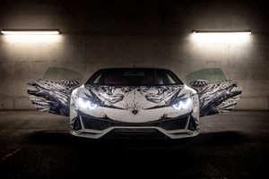Lamborghini Huracan Evo Minotauro 2023 (2560x1024) Resolution Wallpaper