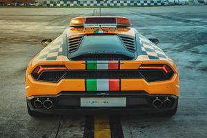 Lamborghini Huracan RWD Follow Me Car 4k (1400x900) Resolution Wallpaper