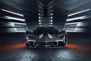 Lamborghini Terzo Millennio 2019 Front Car
