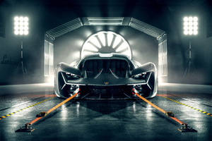 Lamborghini Terzo Millennio 2019 Front View Wallpaper