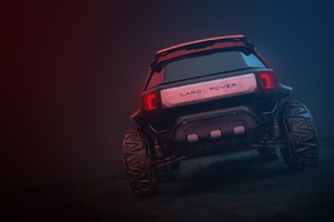 Land Rover Concept Artistic Artwork (1366x768) Resolution Wallpaper
