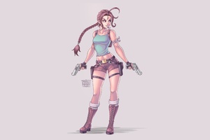 Lara Croft Artwork 5k