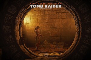 Lara Croft In Shadow Of The Tomb Raider (1360x768) Resolution Wallpaper