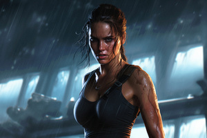 Lara Croft In Tomb Raider 5k (1920x1200) Resolution Wallpaper