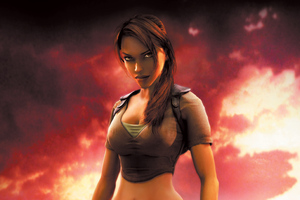 Lara Croft In Tomb Raider Game 4k (1024x768) Resolution Wallpaper