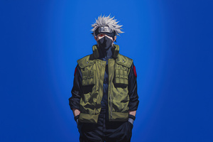 Legendary Master Kakashi 5k (2048x2048) Resolution Wallpaper