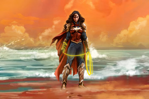 Legendary Wonder Woman (2560x1024) Resolution Wallpaper