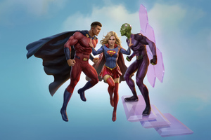 Legion Of Superheroes (1152x864) Resolution Wallpaper