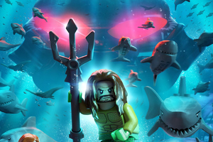 Lego Aquaman (1152x864) Resolution Wallpaper