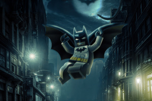 Lego Batman Masterpiece (2560x1024) Resolution Wallpaper