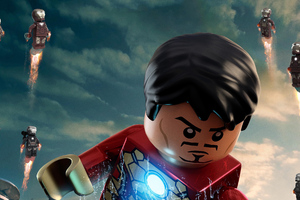 Lego Iron Man 4k Wallpaper