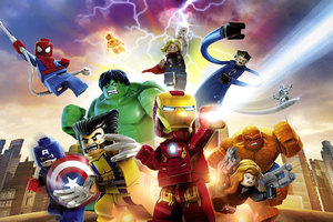 Lego Marvel Superheroes 4k
