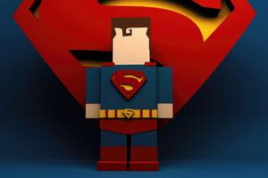 Lego Superman 5k Artwork Wallpaper