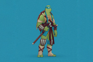 Leo Teenage Mutant Ninja Turtles (1280x1024) Resolution Wallpaper