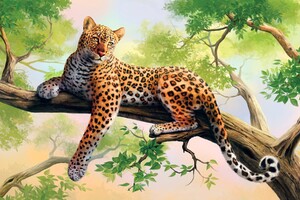 Leopard Art HD