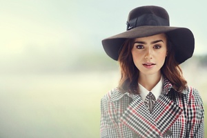 Lily Collins 2 2017 Wallpaper